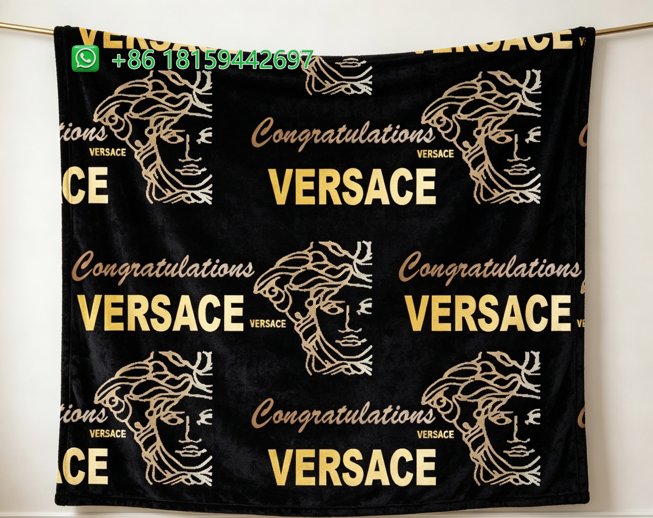 Versace Throw Blankets